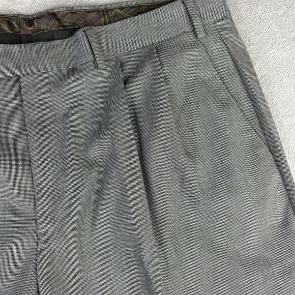 Polo‎ Ralph Lauren Dress Pant Mens 36/30 Gray Pleated cuffs - Picture 4 of 11